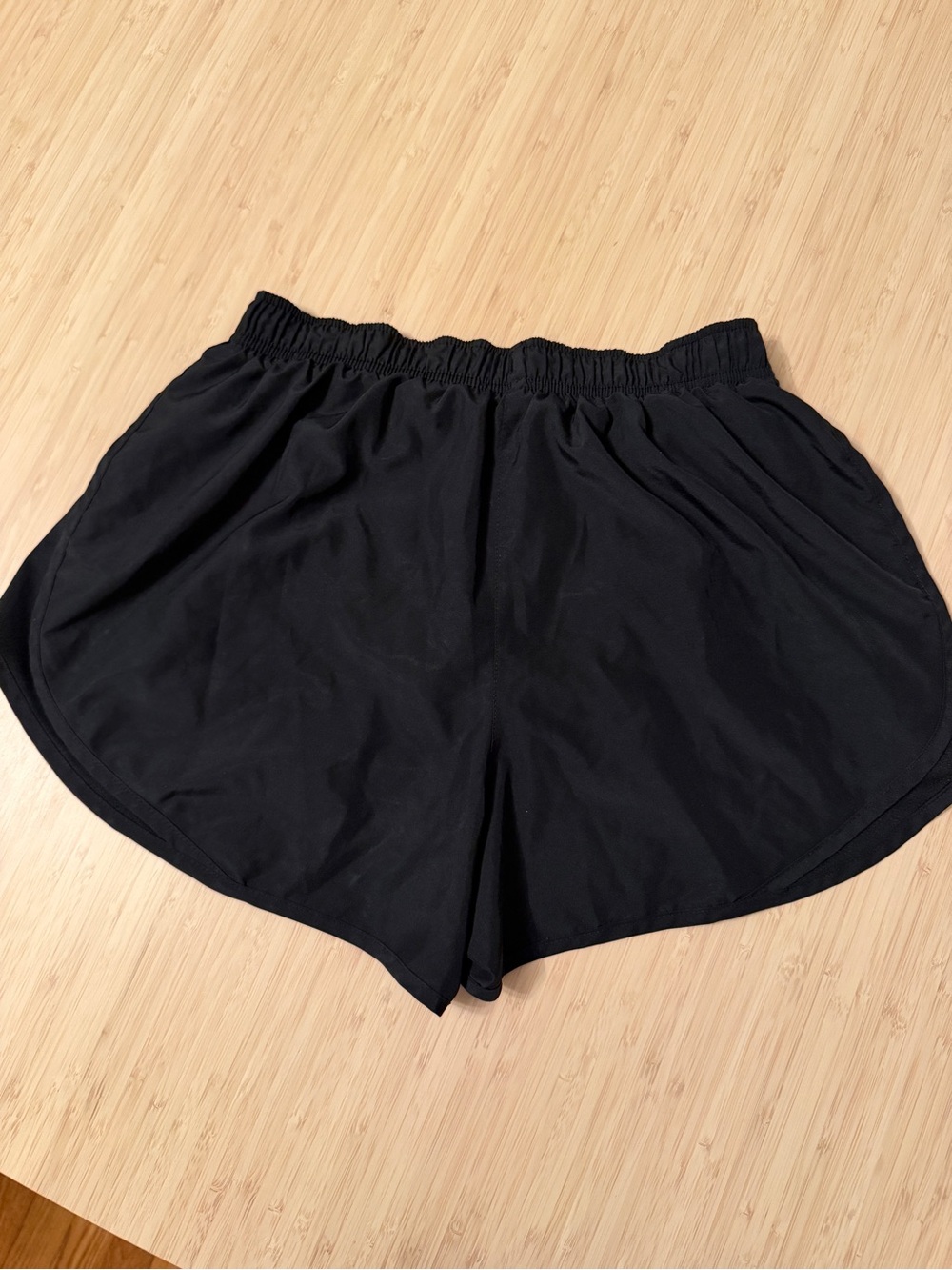 Nike Women's dri-fit Black Running Shorts - Picture 3 of 3